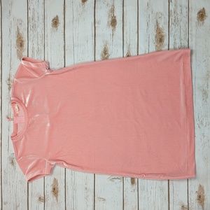 Crewcuts Peach Pink Velour Dress Girls' 8